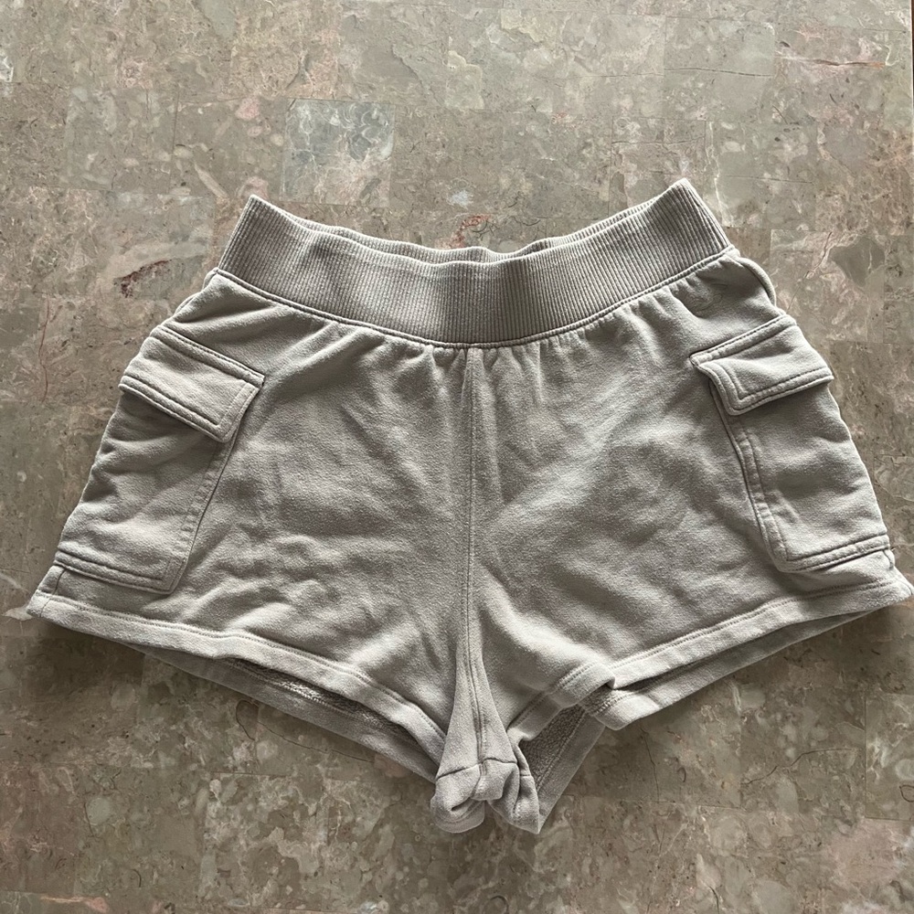 Hollister Women's Gray Casual Shorts